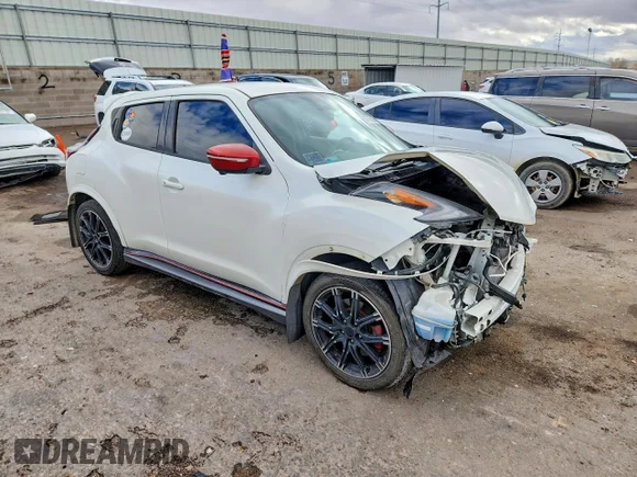 ✅ 2015 Nissan Juke Nismo RS • VIN: JN8DF5MV4FT250162 • Lot: 99768835. Listed on Copart with Not provided. Free auction sales archive from the USA and detailed vehicle history report at DreamBid. Image 4.