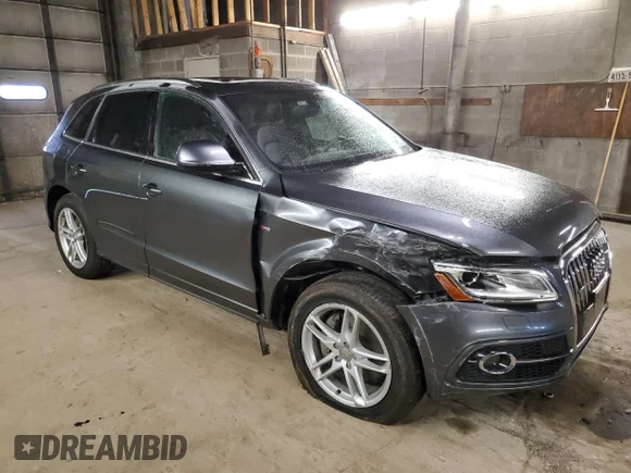 ✅ 2017 Audi Q5 Premium Plus • VIN: WA1D7BFPXHA097026 • Lot: 42811704. Listed on Copart with 66,358 mi. Free auction sales archive from the USA and detailed vehicle history report at DreamBid. Image 4.