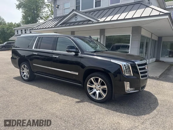 ✅ 2016 Cadillac Escalade ESV Premium Collection • VIN: 1GYS4JKJ9GR127452 • Lot: 42379596. Listed on IAAI with 192,063 mi. Free auction sales archive from the USA and detailed vehicle history report at DreamBid. Image 1.