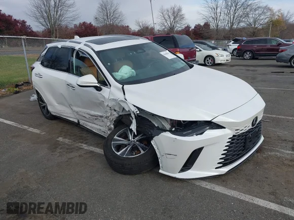 ✅ 2024 Lexus RX 350 Premium Plus • VIN: 2T2BAMCA6RC051907 • Lot: 43668103. Wystawiony na IAAI z przebiegiem 38 231 mil. Bezpłatny archiwum sprzedaży aukcyjnych z USA i szczegółowy raport historii pojazdu na DreamBid. Zdjęcie 1.