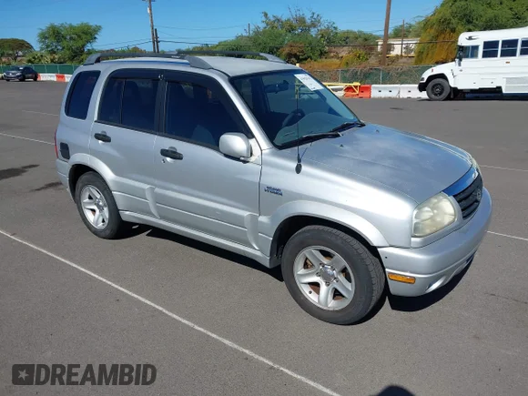 ✅ 2002 Suzuki Grand Vitara JS • VIN: JS3TE62V124152487 • Лот: 43929147. Опубліковано раніше на IAAI з пробігом 90 193 миль. Безкоштовний доступ до архіву аукціонних продажів зі США та докладний звіт про історію автомобіля на DreamBid. Зображення 1.