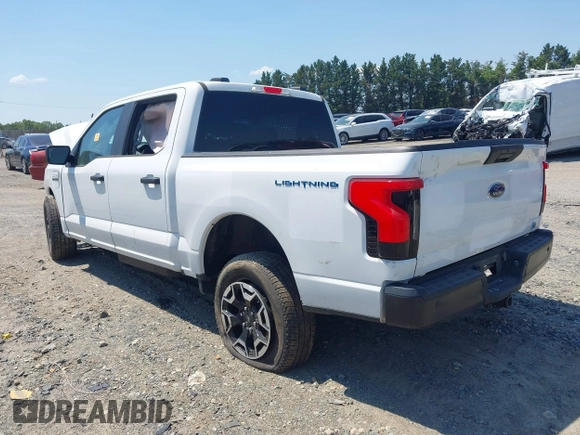 ✅ 2023 Ford F-150 Lightning Lariat • VIN: 1FT6W1EV3PWG58485 • Lot: 45020123. Listed on IAAI with Not provided. Free auction sales archive from the USA and detailed vehicle history report at DreamBid. Image 3.