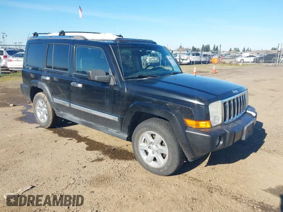 ✅ 2007 Jeep Commander Limited • VIN: 1J8HG58277C570578 • Lot: 44038470. Listed on IAAI with 170,510 mi. Free auction sales archive from the USA and detailed vehicle history report at DreamBid. Image 1.