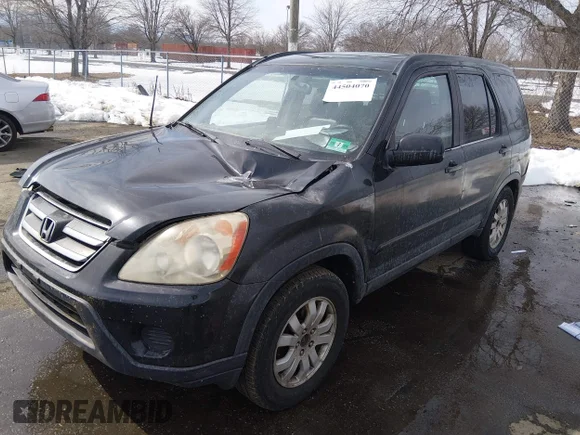 ✅ 2005 Honda CR-V EX SE • VIN: SHSRD78965U327642 • Lot: 44504070. Wystawiony na IAAI z przebiegiem 156 335 mil. Bezpłatny archiwum sprzedaży aukcyjnych z USA i szczegółowy raport historii pojazdu na DreamBid. Zdjęcie 2.