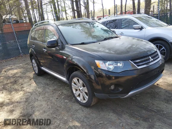 ✅ 2008 Mitsubishi Outlander SE • VIN: JA4LS31W58Z014389 • Lot: 44777503. Listed on IAAI with 198,725 mi. Free auction sales archive from the USA and detailed vehicle history report at DreamBid. Image 1.