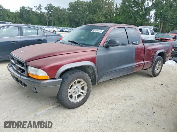 ✅ 2002 Dodge Dakota • VIN: 1B7GL12X62S668429 • Lot: 60404316. Wystawiony na Copart z przebiegiem 330 000 mil. Bezpłatny archiwum sprzedaży aukcyjnych z USA i szczegółowy raport historii pojazdu na DreamBid. Zdjęcie 1.