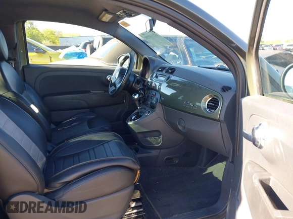 ✅ 2012 FIAT 500 Sport • VIN: 3C3CFFBRXCT119275 • Lot: 42133950. Wystawiony na IAAI z przebiegiem 98 715 mil. Bezpłatny archiwum sprzedaży aukcyjnych z USA i szczegółowy raport historii pojazdu na DreamBid. Zdjęcie 5.