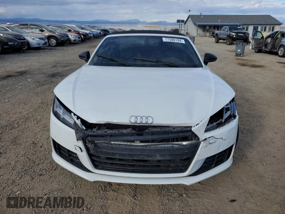 ✅ 2017 Audi TT Roadster • VIN: TRUT5CFV5H1012174 • Lot: 77500194. Wystawiony na Copart z przebiegiem 25 132 mil. Bezpłatny archiwum sprzedaży aukcyjnych z USA i szczegółowy raport historii pojazdu na DreamBid. Zdjęcie 5.