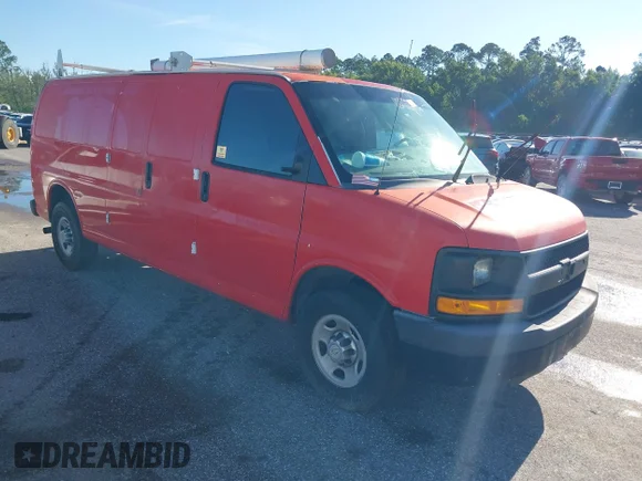 ✅ 2013 Chevrolet Express Cargo • VIN: 1GCWGGCA7D1141666 • Lot: 42747369. Wystawiony na IAAI z przebiegiem 216 659 mil. Bezpłatny archiwum sprzedaży aukcyjnych z USA i szczegółowy raport historii pojazdu na DreamBid. Zdjęcie 1.