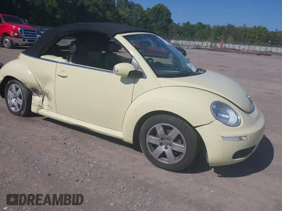 ✅ 2006 Volkswagen Beetle • VIN: 3VWRF31Y76M306837 • Лот: 43119672. Опубликован ранее на IAAI с пробегом 142 822 миль. Бесплатный доступ к архиву аукционных продаж из США и подробный отчёт об истории автомобиля на DreamBid. Изображение 1.