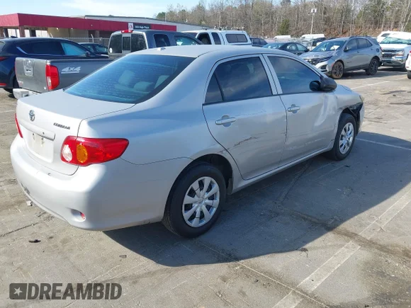 ✅ 2009 Toyota Corolla LE • VIN: 2T1BU40E39C118739 • Lot: 44665827. Wystawiony na IAAI z przebiegiem 310 719 mil. Bezpłatny archiwum sprzedaży aukcyjnych z USA i szczegółowy raport historii pojazdu na DreamBid. Zdjęcie 4.