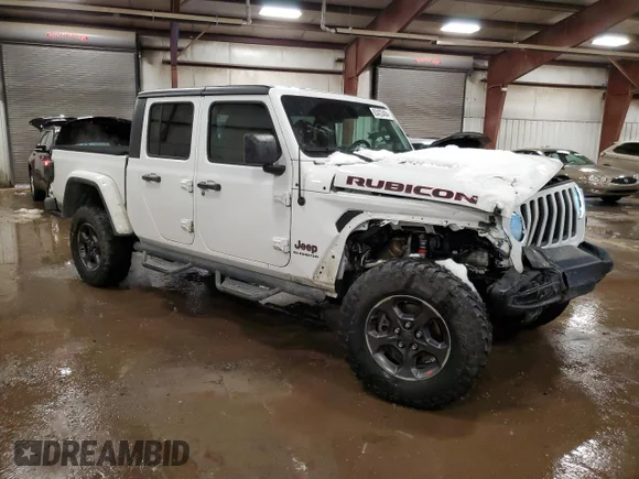 ✅ 2020 Jeep Gladiator Rubicon • VIN: 1C6JJTBG1LL111258 • Лот: 83423404. Опубліковано раніше на Copart з пробігом 43 405 миль. Безкоштовний доступ до архіву аукціонних продажів зі США та докладний звіт про історію автомобіля на DreamBid. Зображення 4.