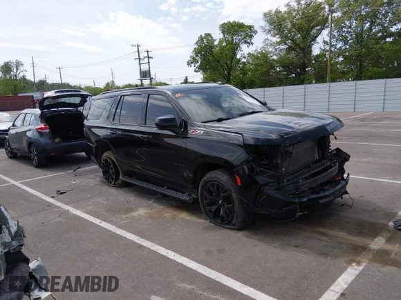 ✅ 2022 Chevrolet Tahoe Z71 • VIN: 1GNSKPKD8NR113538 • Lot: 44850080. Listed on IAAI with 72,535 mi. Free auction sales archive from the USA and detailed vehicle history report at DreamBid. Image 1.
