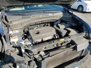 2018 Hyundai Santa Fe 2.4L with VIN 5XYZT3LB2JG509984, listed as a Copart auction lot 85510595 with 103,988 mi miles and Salvage title. Bid and sale history available at DreamBid. Image 15.