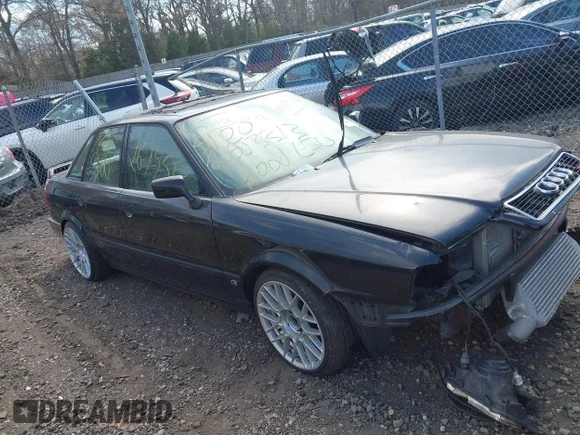 ✅ 1993 AUDI 90 CS QUATTRO • VIN: WAUEJ58C8PA004068 • Lot: 44934230. Listed on IAAI with 327,921 mi. Free auction sales archive from the USA and detailed vehicle history report at DreamBid. Image 1.