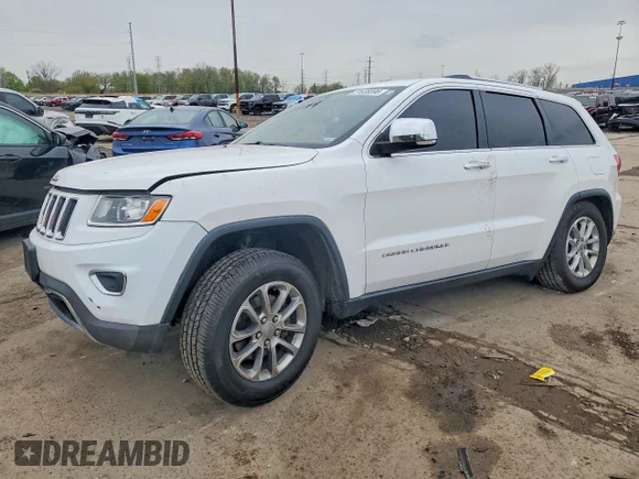 ✅ 2015 Jeep Grand Cherokee Limited • VIN: 1C4RJFBG1FC604472 • Lot: 51638596. Wystawiony na Copart z przebiegiem 156 771 mil. Bezpłatny archiwum sprzedaży aukcyjnych z USA i szczegółowy raport historii pojazdu na DreamBid. Zdjęcie 1.