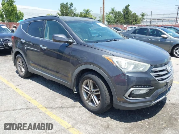 ✅ 2017 Hyundai Santa Fe 2.4L • VIN: 5XYZU3LB9HG494617 • Lot: 45329189. Listed on IAAI with 186,677 mi. Free auction sales archive from the USA and detailed vehicle history report at DreamBid. Image 1.