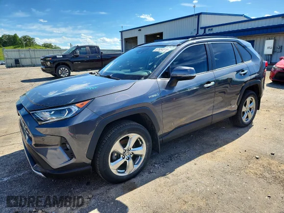 ✅ 2020 Toyota RAV4 Hybrid Limited • VIN: JTMDWRFV6LD055606 • Lot: 57654816. Wystawiony na Copart z przebiegiem 128 991 mil. Bezpłatny archiwum sprzedaży aukcyjnych z USA i szczegółowy raport historii pojazdu na DreamBid. Zdjęcie 1.