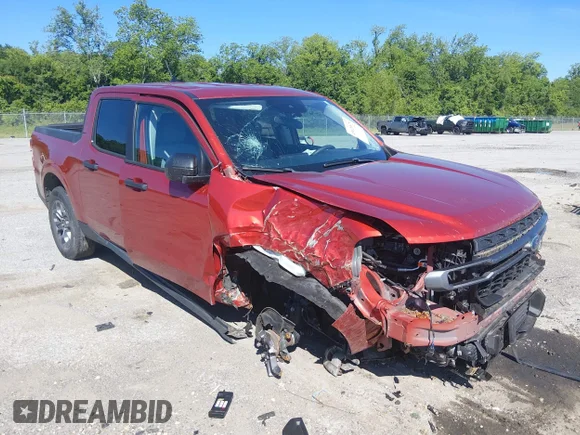 ✅ 2022 Ford Maverick XLT • VIN: 3FTTW8E95NRA20690 • Lot: 45020870. Listed on IAAI with 63,683 mi. Free auction sales archive from the USA and detailed vehicle history report at DreamBid. Image 1.