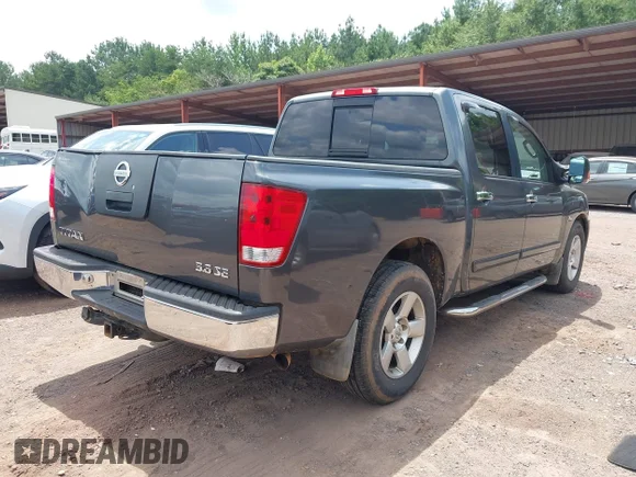 ✅ 2004 Nissan Titan XE • VIN: 1N6AA07A04N563863 • Lot: 45494899. Wystawiony na IAAI z przebiegiem Nie podano. Bezpłatny archiwum sprzedaży aukcyjnych z USA i szczegółowy raport historii pojazdu na DreamBid. Zdjęcie 4.