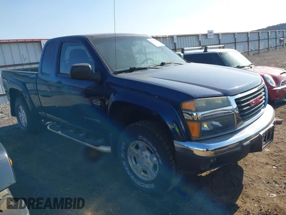✅ 2004 GMC Canyon SLE Z71 • VIN: 1GTDT196348204062 • Lot: 40830638. Wystawiony na IAAI z przebiegiem 152 133 mil. Bezpłatny archiwum sprzedaży aukcyjnych z USA i szczegółowy raport historii pojazdu na DreamBid. Zdjęcie 1.