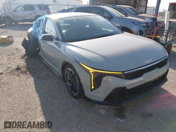 ✅ 2025 Kia K4 GT-Line • VIN: 3KPFW4DEXSE220150 • Lot: 44680769. Wystawiony na IAAI z przebiegiem 1 558 mil. Bezpłatny archiwum sprzedaży aukcyjnych z USA i szczegółowy raport historii pojazdu na DreamBid. Zdjęcie 1.