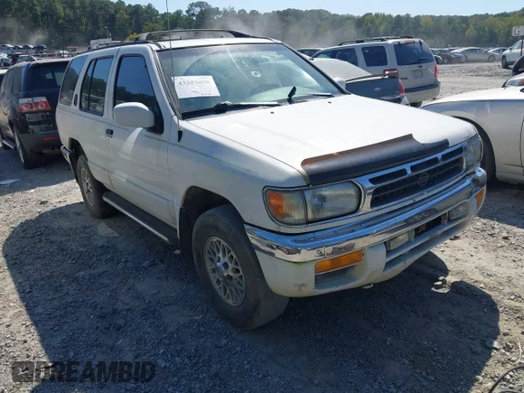 ✅ 1997 Nissan Pathfinder XE • VIN: JN8AR05S4VW125810 • Lot: 43203098. Wystawiony na IAAI z przebiegiem 282 727 mil. Bezpłatny archiwum sprzedaży aukcyjnych z USA i szczegółowy raport historii pojazdu na DreamBid. Zdjęcie 1.