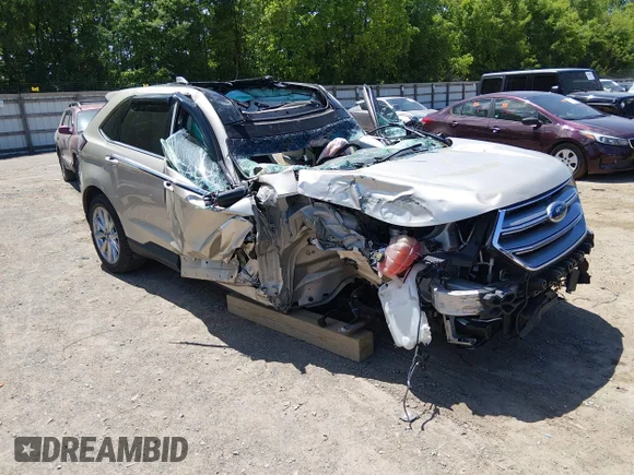 ✅ 2018 Ford Edge Titanium • VIN: 2FMPK3K82JBB48708 • Лот: 45005970. Опубліковано раніше на IAAI з пробігом 84 619 миль. Безкоштовний доступ до архіву аукціонних продажів зі США та докладний звіт про історію автомобіля на DreamBid. Зображення 1.