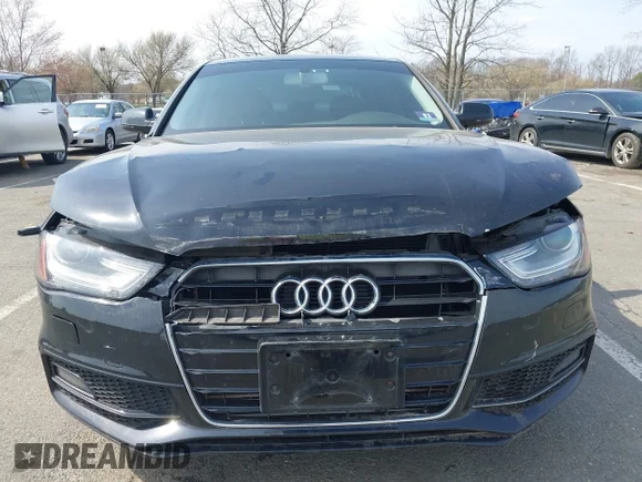 ✅ 2014 Audi A4 Premium Plus • VIN: WAUFFAFL7EN025937 • Lot: 44752748. Listed on IAAI with 100,086 mi. Free auction sales archive from the USA and detailed vehicle history report at DreamBid. Image 6.