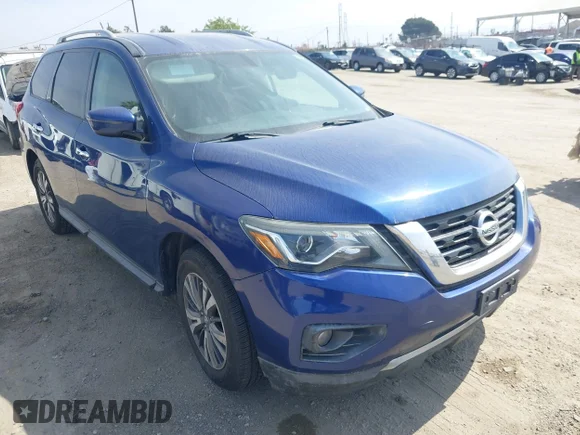 ✅ 2018 Nissan Pathfinder S • VIN: 5N1DR2MM3JC606405 • Lot: 45229639. Wystawiony na IAAI z przebiegiem 168 674 mil. Bezpłatny archiwum sprzedaży aukcyjnych z USA i szczegółowy raport historii pojazdu na DreamBid. Zdjęcie 1.