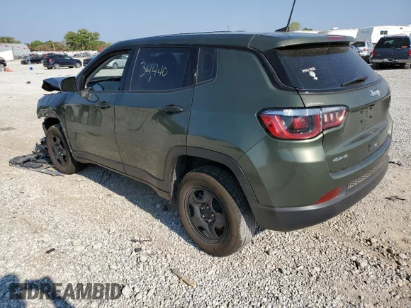 ✅ 2020 Jeep Compass North • VIN: 3C4NJDAB1LT161619 • Лот: 58746302. Опубліковано раніше на Copart з пробігом 34 440 миль. Безкоштовний доступ до архіву аукціонних продажів зі США та докладний звіт про історію автомобіля на DreamBid. Зображення 3.