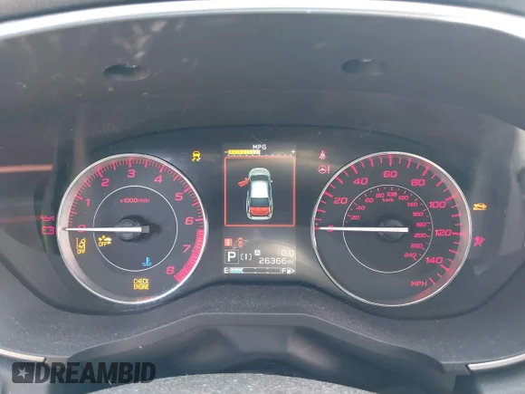 ✅ 2021 Subaru Impreza Special Sports • VIN: 4S3GKAL60M3605736 • Lot: 45390951. Listed on IAAI with 26,366 mi. Free auction sales archive from the USA and detailed vehicle history report at DreamBid. Image 7.