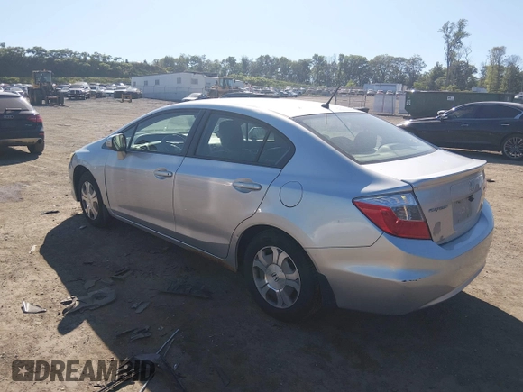 ✅ 2012 Honda Civic • VIN: JHMFB4F3XCS003430 • Lot: 45297725. Listed on IAAI with 221,899 mi. Free auction sales archive from the USA and detailed vehicle history report at DreamBid. Image 3.