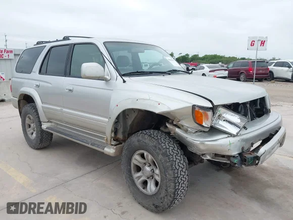 ✅ 2002 Toyota 4Runner Limited • VIN: JT3HN87RX20376607 • Lot: 45060397. Listed on IAAI with 231,346 mi. Free auction sales archive from the USA and detailed vehicle history report at DreamBid. Image 1.