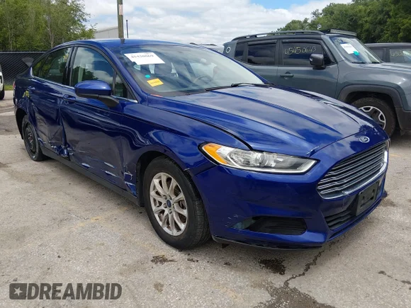 ✅ 2015 Ford Fusion S • VIN: 1FA6P0G77F5102177 • Lot: 45420069. Wystawiony na IAAI z przebiegiem 152 954 mil. Bezpłatny archiwum sprzedaży aukcyjnych z USA i szczegółowy raport historii pojazdu na DreamBid. Zdjęcie 1.