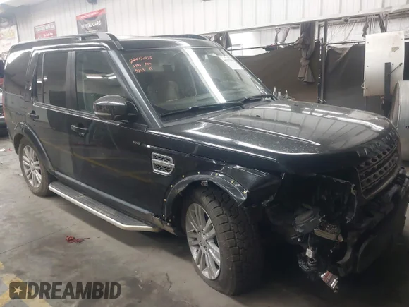 ✅ 2016 Land Rover LR4 HSE Lux • VIN: SALAK2V62GA795203 • Lot: 44321788. Listed on IAAI with 101,241 mi. Free auction sales archive from the USA and detailed vehicle history report at DreamBid. Image 1.