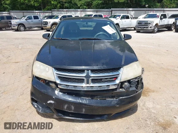 ✅ 2013 Dodge Avenger SE • VIN: 1C3CDZAB4DN564060 • Lot: 42567989. Listed on IAAI with 237,044 mi. Free auction sales archive from the USA and detailed vehicle history report at DreamBid. Image 6.