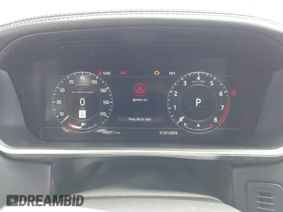 ✅ 2018 Land Rover Range Rover • VIN: SALGS5RE6JA380406 • Лот: 43327505. Опубліковано раніше на IAAI з пробігом 92 971 миль. Безкоштовний доступ до архіву аукціонних продажів зі США та докладний звіт про історію автомобіля на DreamBid. Зображення 7.