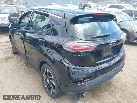 ✅ 2022 Chevrolet Bolt EV 1LT • VIN: 1G1FW6S06N4100752 • Lot: 45233816. Wystawiony na IAAI z przebiegiem 42 617 mil. Bezpłatny archiwum sprzedaży aukcyjnych z USA i szczegółowy raport historii pojazdu na DreamBid. Zdjęcie 3.