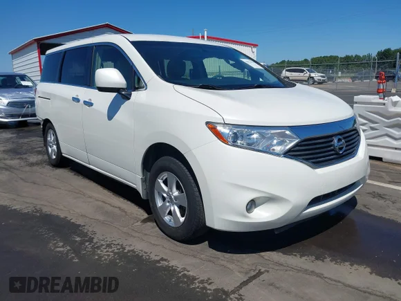 ✅ 2015 Nissan Quest Platinum • VIN: JN8AE2KP4F9127399 • Lot: 43071938. Listed on IAAI with 123,457 mi. Free auction sales archive from the USA and detailed vehicle history report at DreamBid. Image 1.