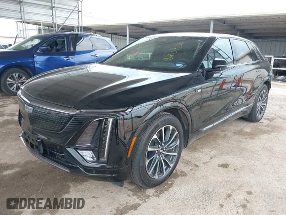 ✅ 2024 Cadillac LYRIQ Sport • VIN: 1GYKPVRK5RZ133796 • Lot: 42637136. Wystawiony na IAAI z przebiegiem 25 035 mil. Bezpłatny archiwum sprzedaży aukcyjnych z USA i szczegółowy raport historii pojazdu na DreamBid. Zdjęcie 2.