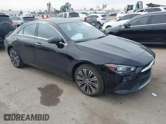 ✅ 2023 Mercedes-Benz CLA 250 • VIN: W1K5J4GB1PN412643 • Лот: 44213406. Опубликован ранее на IAAI с пробегом 82 518 миль. Бесплатный доступ к архиву аукционных продаж из США и подробный отчёт об истории автомобиля на DreamBid. Изображение 1.