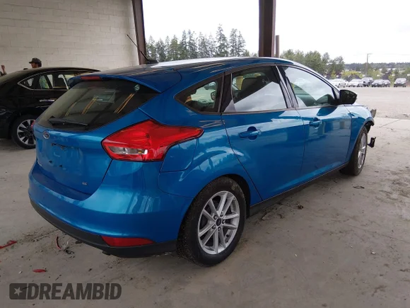 ✅ 2016 Ford Focus SE • VIN: 1FADP3K27GL234664 • Lot: 45523366. Wystawiony na IAAI z przebiegiem 94 115 mil. Bezpłatny archiwum sprzedaży aukcyjnych z USA i szczegółowy raport historii pojazdu na DreamBid. Zdjęcie 4.