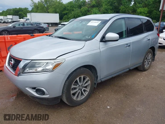 ✅ 2014 Nissan Pathfinder SV • VIN: 5N1AR2MM7EC630151 • Lot: 42118516. Wystawiony na IAAI z przebiegiem 165 431 mil. Bezpłatny archiwum sprzedaży aukcyjnych z USA i szczegółowy raport historii pojazdu na DreamBid. Zdjęcie 2.