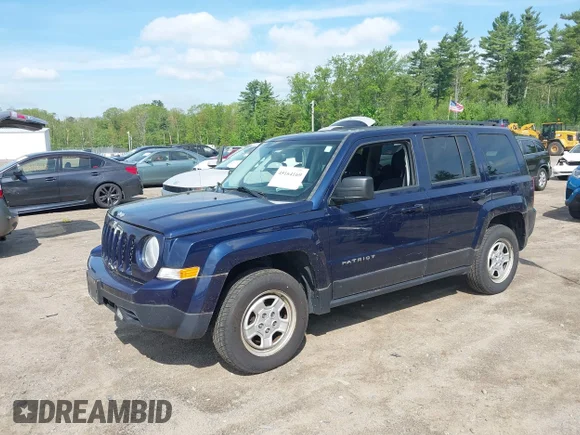 ✅ 2017 Jeep Patriot Sport • VIN: 1C4NJRBB9HD105632 • Lot: 45164169. Wystawiony na IAAI z przebiegiem 112 094 mil. Bezpłatny archiwum sprzedaży aukcyjnych z USA i szczegółowy raport historii pojazdu na DreamBid. Zdjęcie 2.
