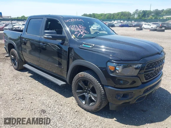 ✅ 2022 Ram 1500 Lone Star • VIN: 1C6RRFFGXNN325017 • Lot: 45285429. Wystawiony na IAAI z przebiegiem 50 973 mil. Bezpłatny archiwum sprzedaży aukcyjnych z USA i szczegółowy raport historii pojazdu na DreamBid. Zdjęcie 1.
