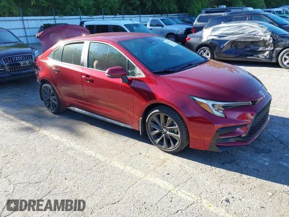 ✅ 2023 Toyota Corolla SE • VIN: 5YFS4MCE2PP161459 • Лот: 45397868. Опубліковано раніше на IAAI з пробігом 27 468 миль. Безкоштовний доступ до архіву аукціонних продажів зі США та докладний звіт про історію автомобіля на DreamBid. Зображення 1.