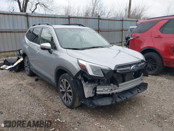 ✅ 2023 Subaru Forester Limited • VIN: JF2SKAPC6PH464576 • Lot: 44592828. Listed on IAAI with 52,755 mi. Free auction sales archive from the USA and detailed vehicle history report at DreamBid. Image 1.