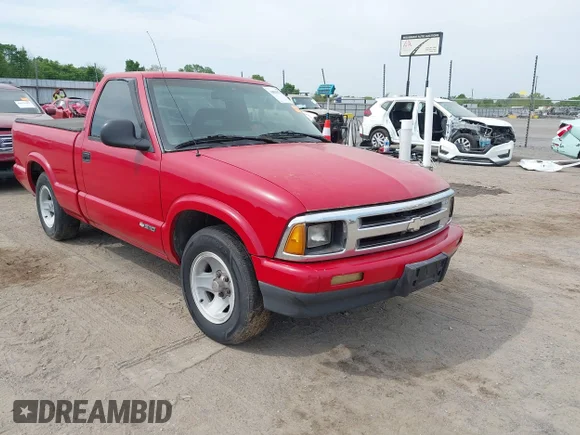 ✅ 1997 Chevrolet S-10 LS • VIN: 1GCCS1444VK209165 • Lot: 44820778. Listed on IAAI with 144,210 mi. Free auction sales archive from the USA and detailed vehicle history report at DreamBid. Image 1.