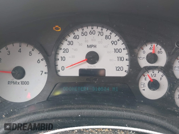 ✅ 2005 Chevrolet TrailBlazer LS • VIN: 1GNES16SX56120110 • Lot: 43923297. Wystawiony na IAAI z przebiegiem 310 504 mil. Bezpłatny archiwum sprzedaży aukcyjnych z USA i szczegółowy raport historii pojazdu na DreamBid. Zdjęcie 7.
